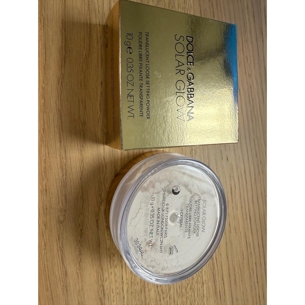 NIB Dolce & Gabbana Solar Glow Translucent Setting Powder - Crystal - Picture 3 of 7